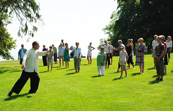 Tai Chi på Lousiana Museum for Moderne Kunst