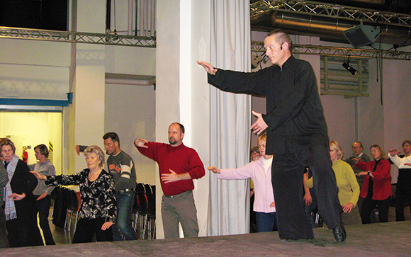 Tai Chi-klasse i Politikens Hus
